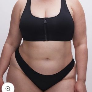 NWT Good American compression better swim set in XL.